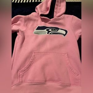 5/6T pink Seattle Seahawks sweatshirt